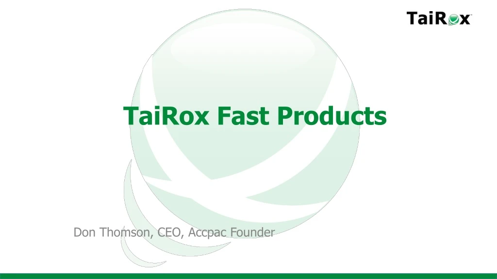 tairox fast products