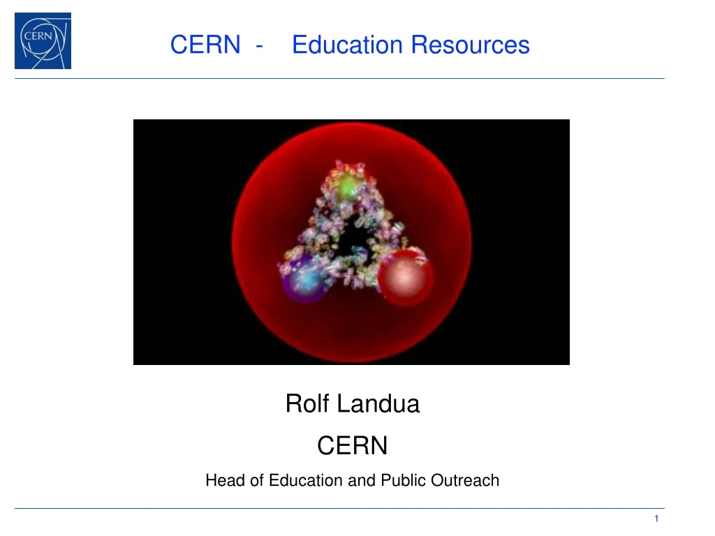 cern education resources
