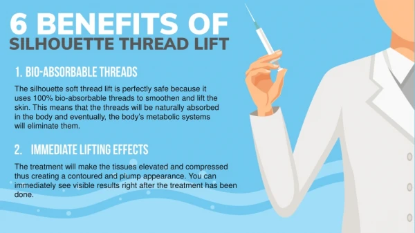 6 Benefits of Silhouette Thread Lift