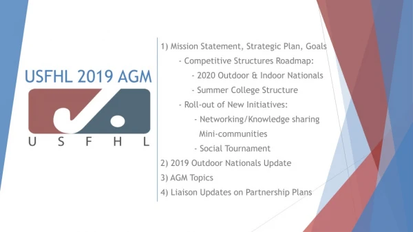 USFHL 2019 AGM