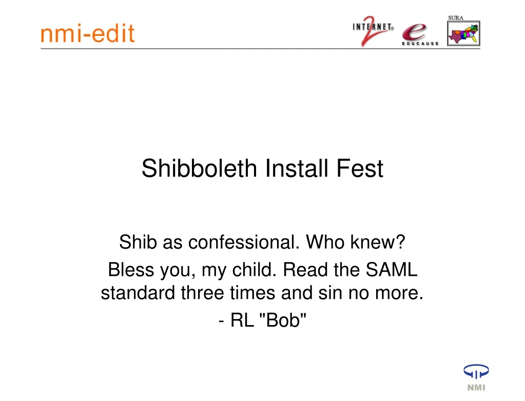 shibboleth install fest