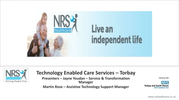 Technology Enabled Care Services – Torbay