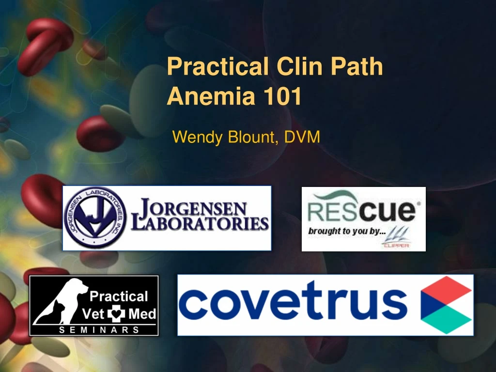 practical clin path anemia 101