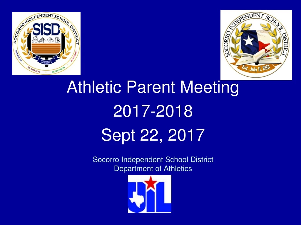 socorro independent school district department of athletics