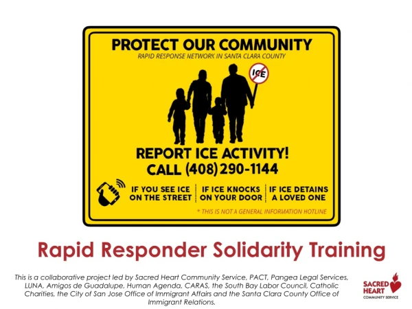 Rapid Responder Solidarity Training