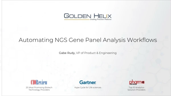 Automating NGS Gene Panel Analysis Workflows