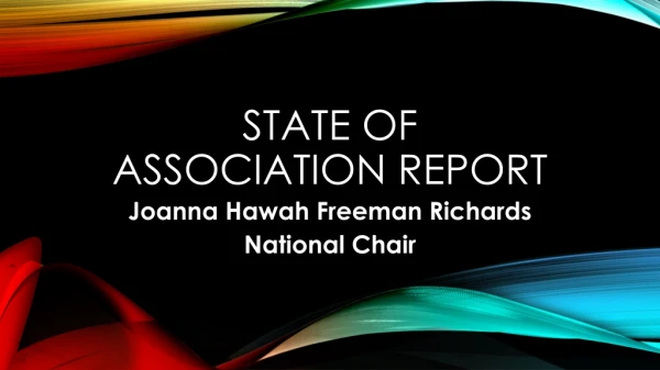 State of Association Report