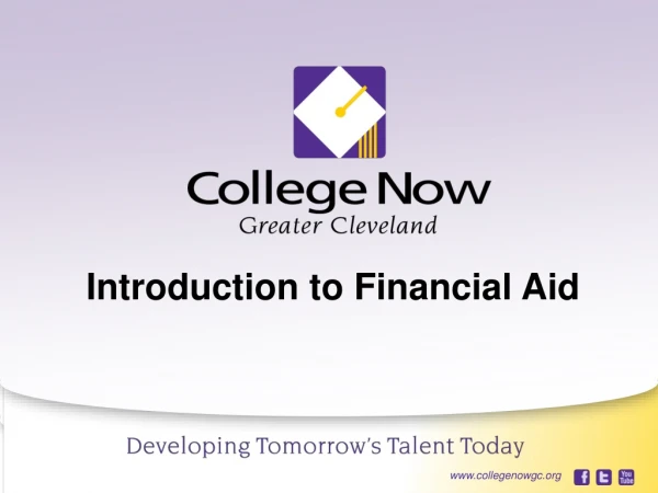 Introduction to Financial Aid