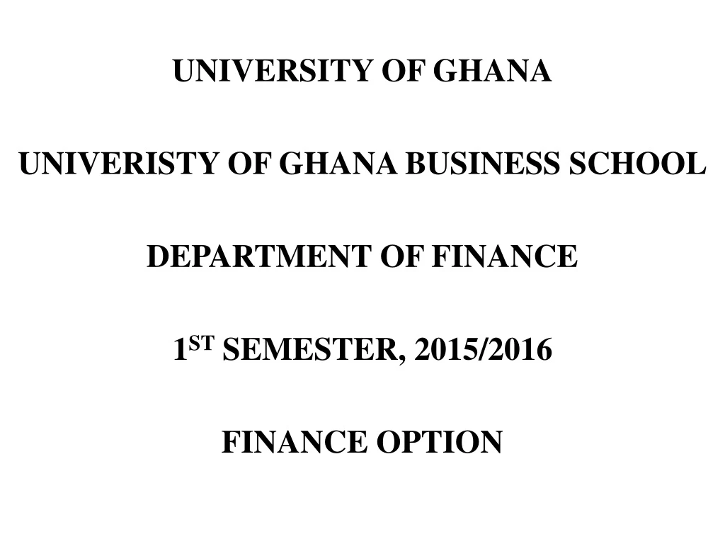 university of ghana univeristy of ghana business