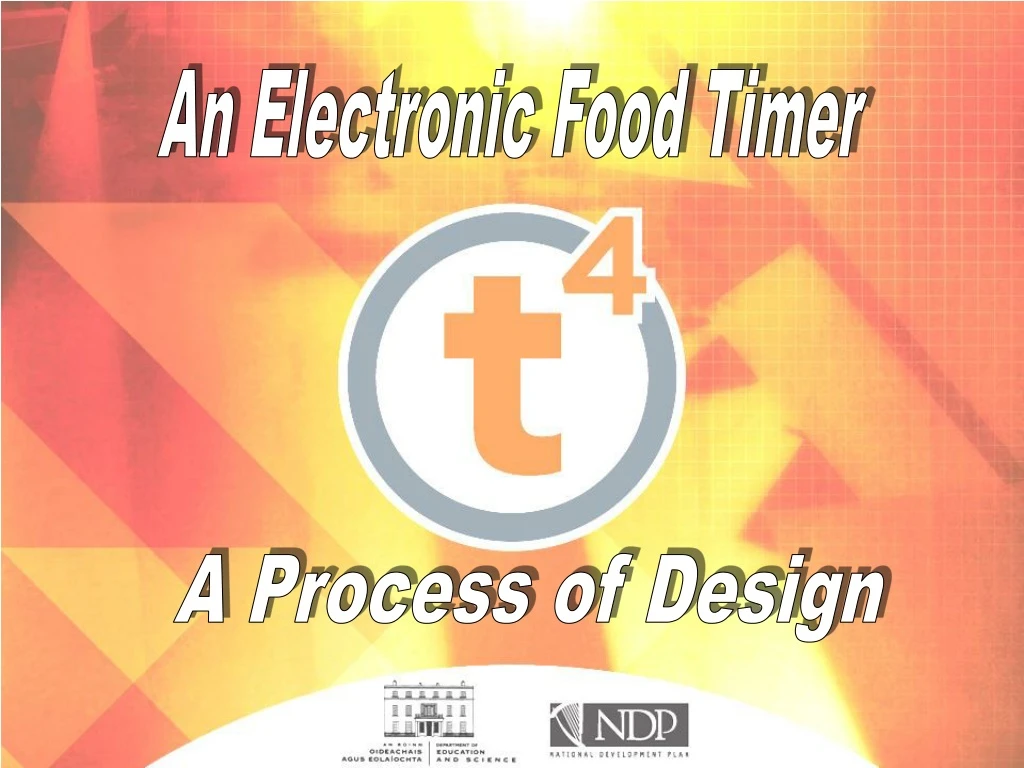 an electronic food timer