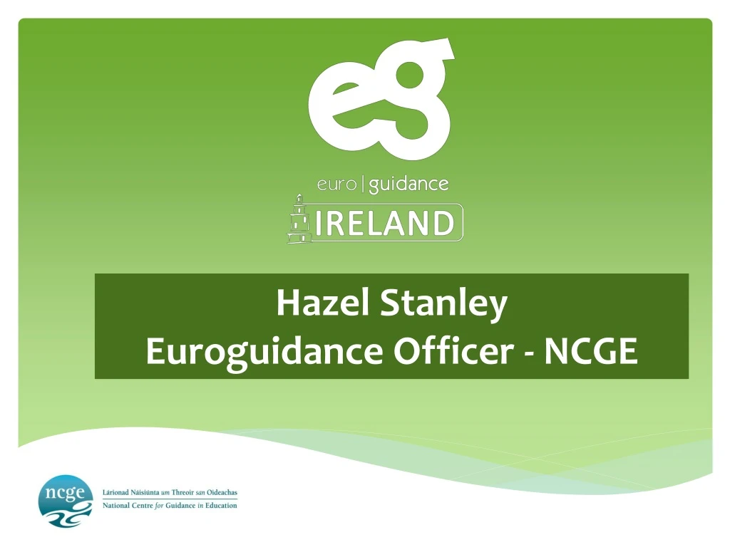 hazel stanley euroguidance officer ncge