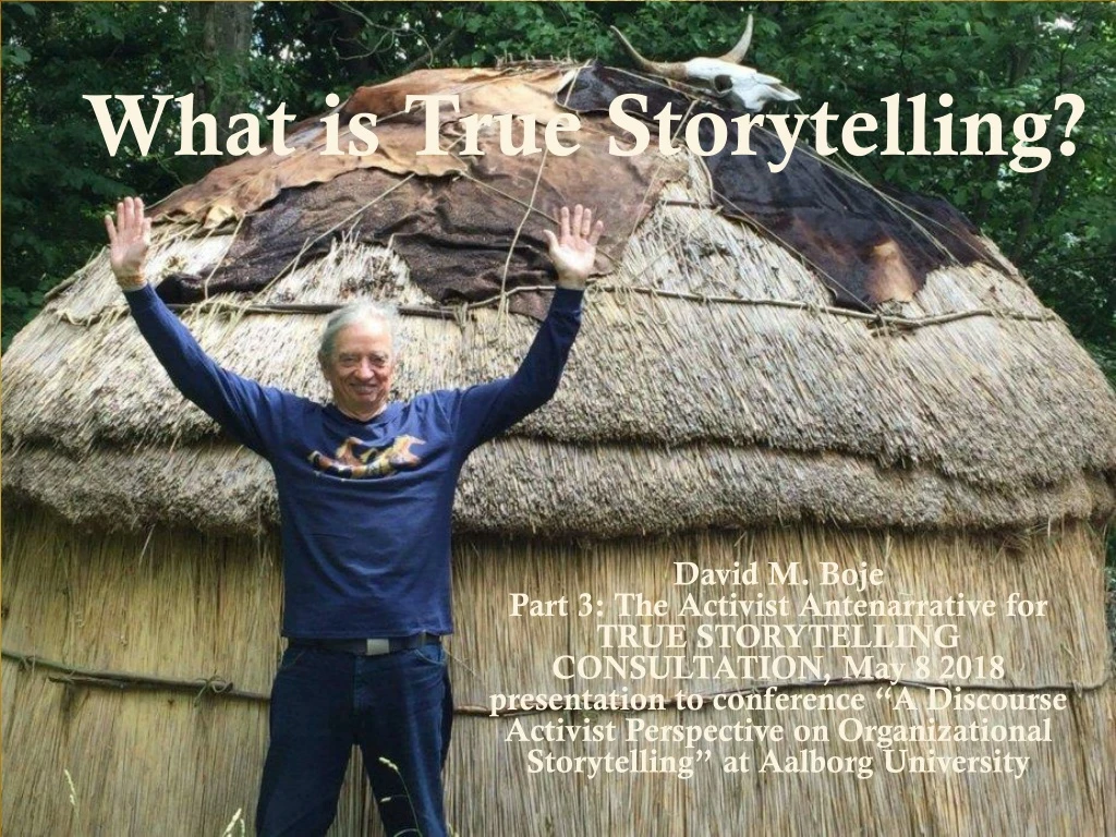 what is true storytelling