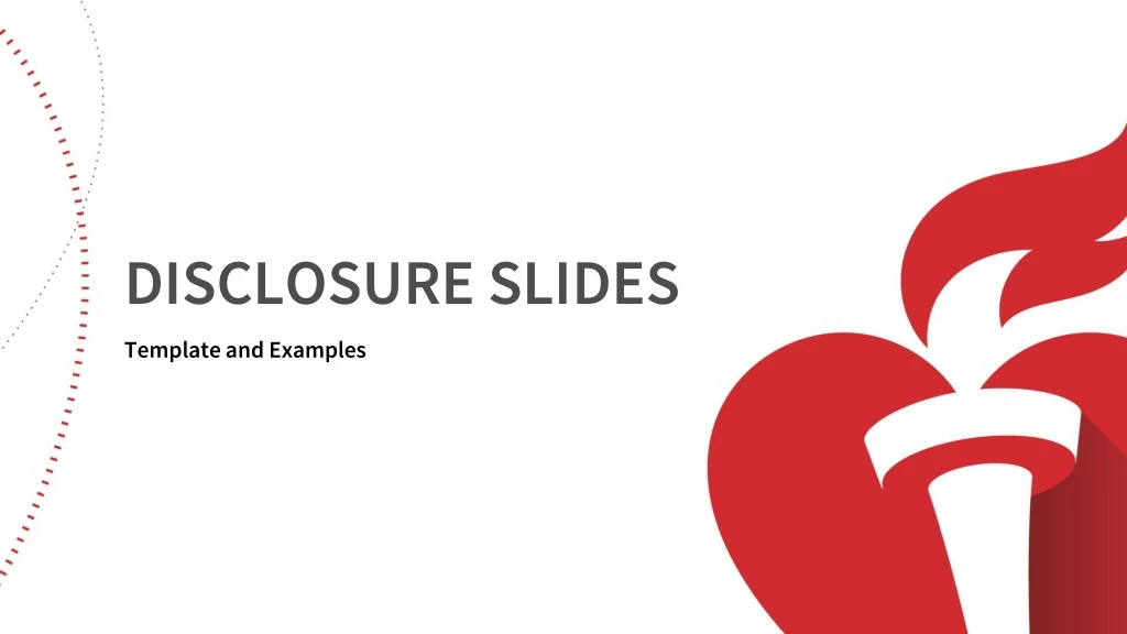 disclosure slides