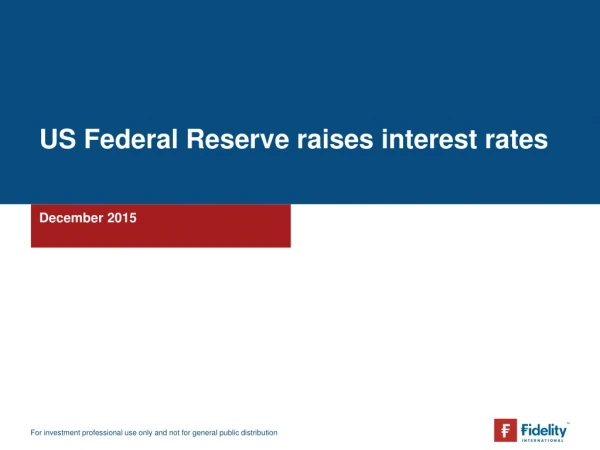 US Federal Reserve raises interest rates