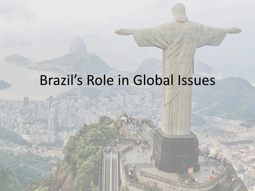 brazil s role in global issues
