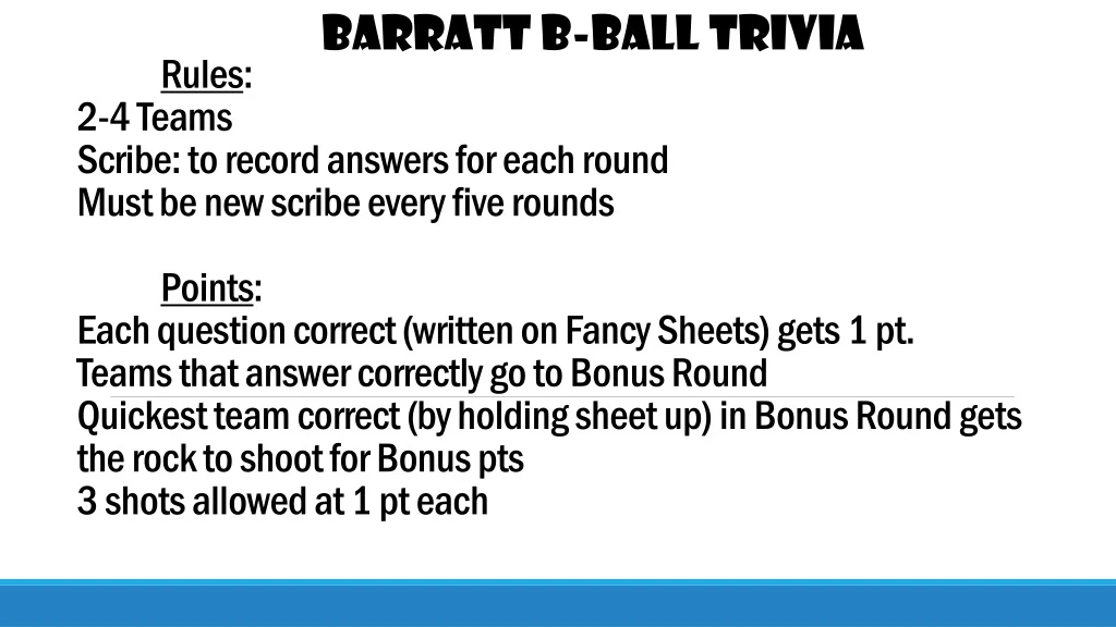 barratt b ball trivia
