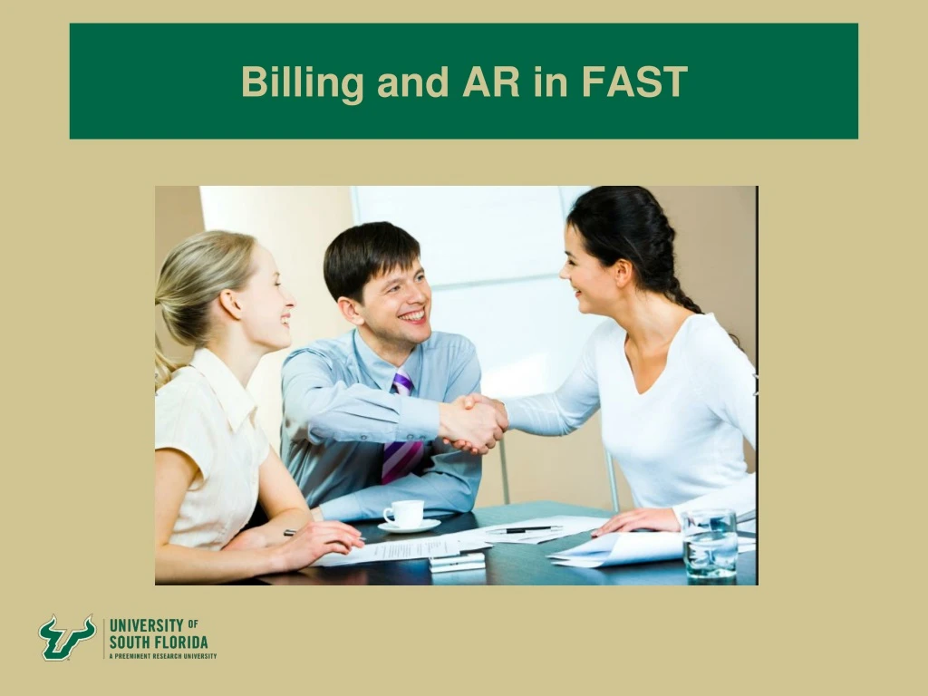 billing and ar in fast