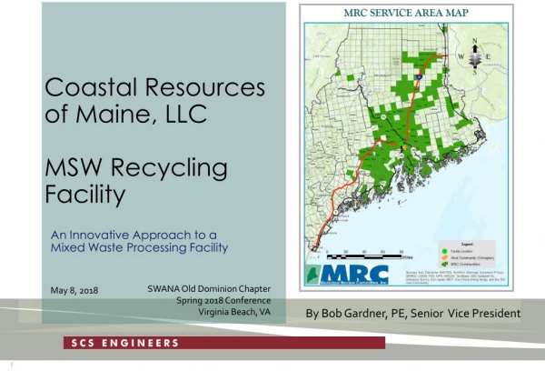 Coastal Resources of Maine, LLC MSW Recycling Facility
