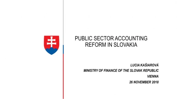 Public Sector Accounting Reform in Slovakia