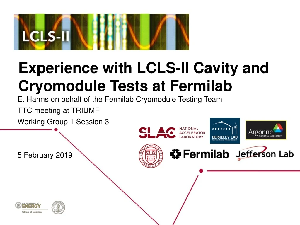 experience with lcls ii cavity and cryomodule tests at fermilab