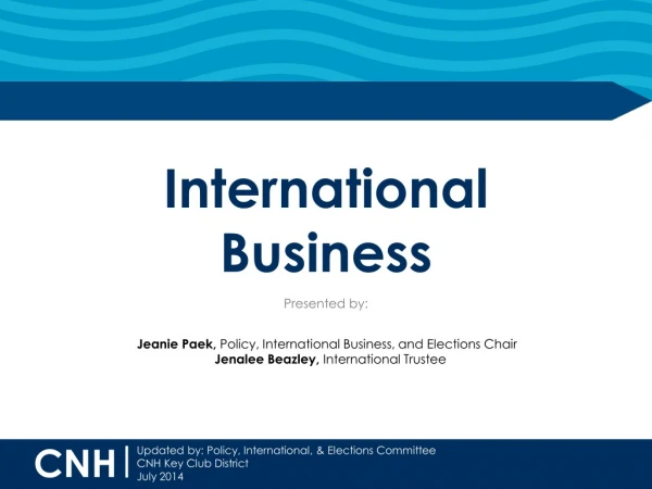 International Business