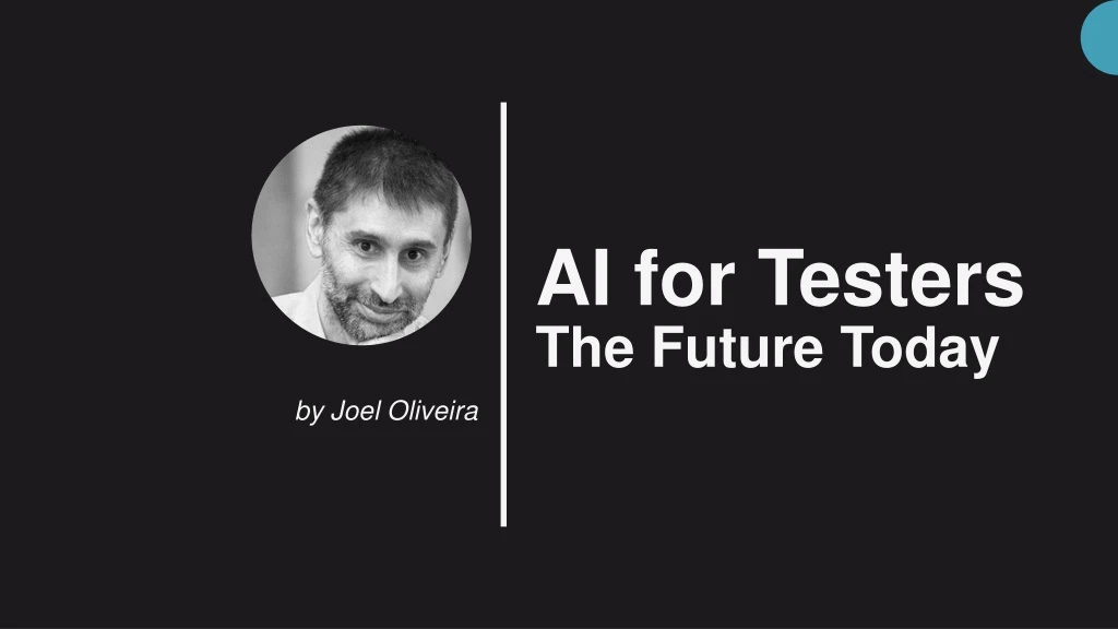 ai for testers the future today