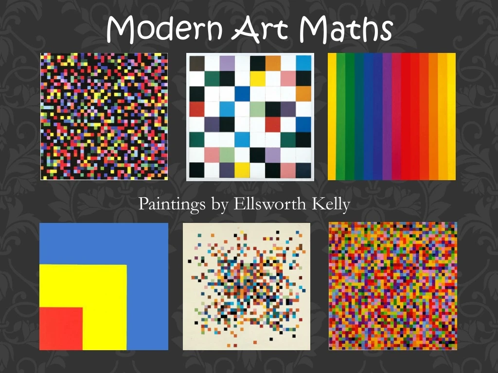 modern art maths