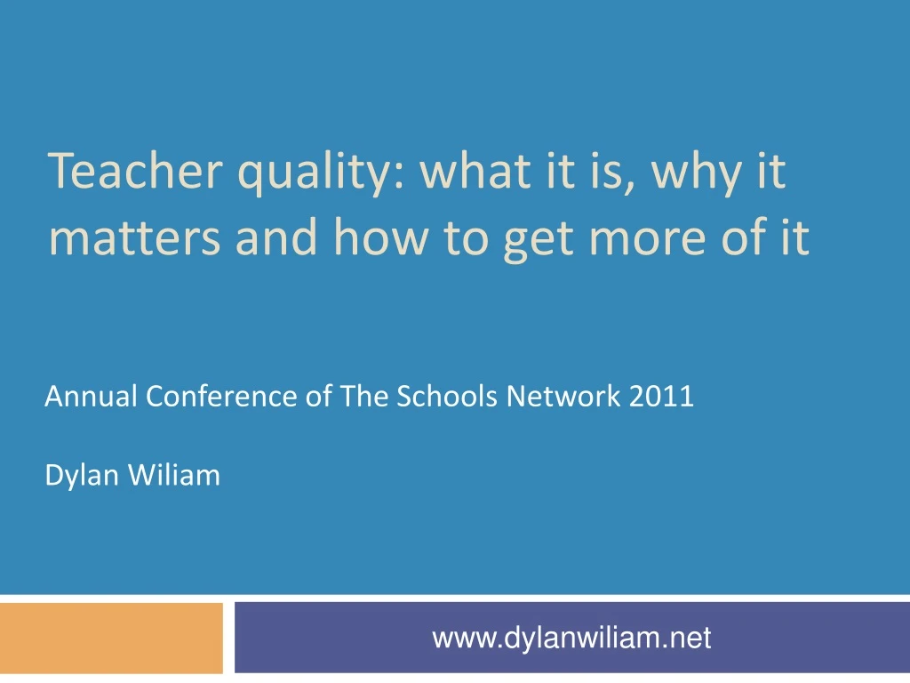 teacher quality what it is why it matters and how to get more of it