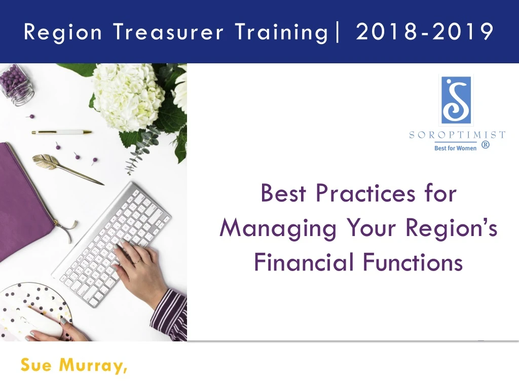region treasurer training 2018 2019