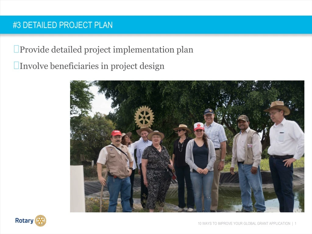 3 detailed project plan