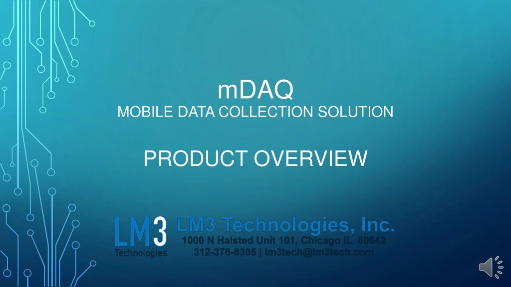 mdaq mobile data collection solution product overview
