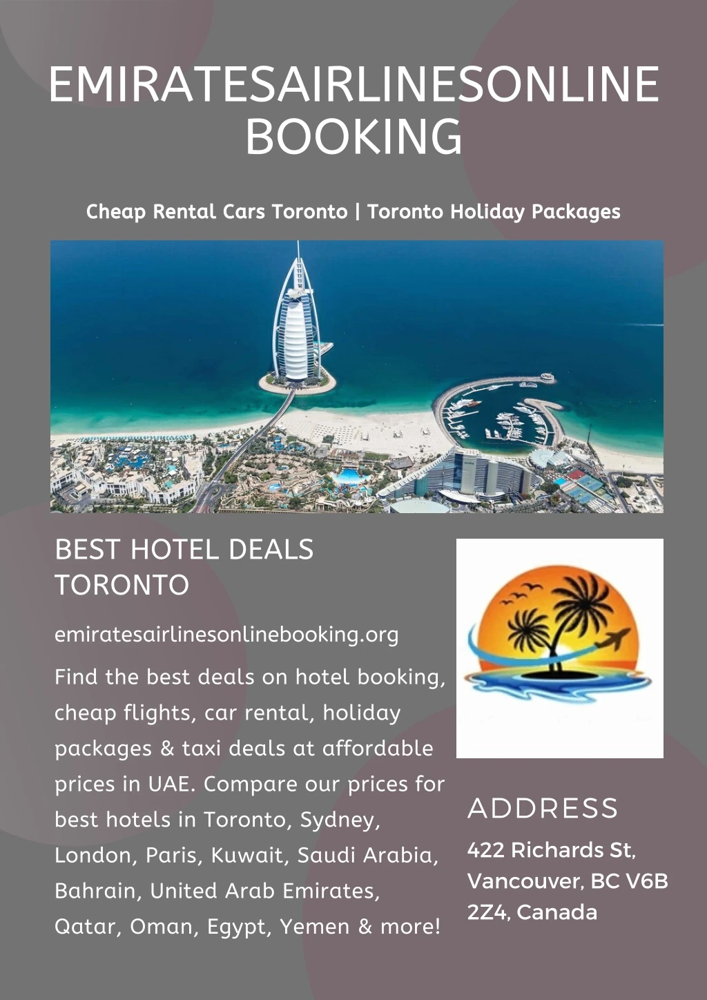emiratesairlinesonline booking