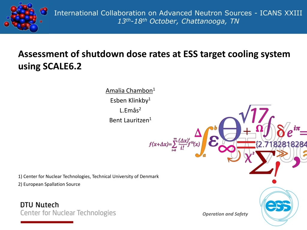 international collaboration on advanced neutron