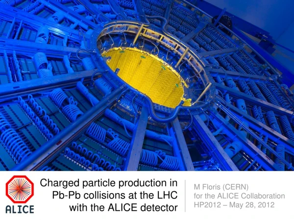Charged particle production in Pb-Pb collisions at the LHC with the ALICE detector
