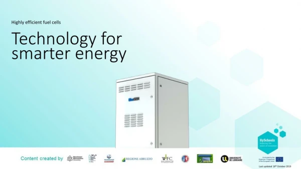 Technology for smarter energy