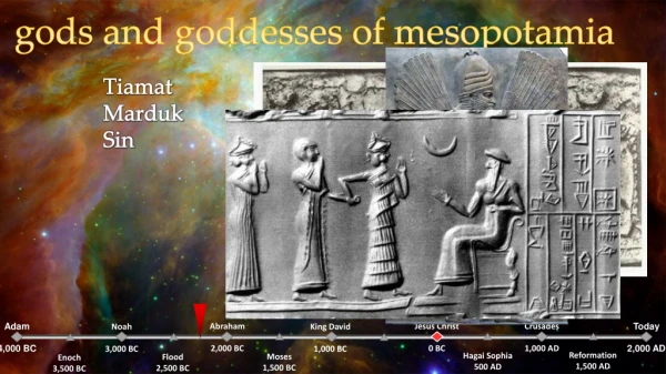 gods and goddesses of mesopotamia