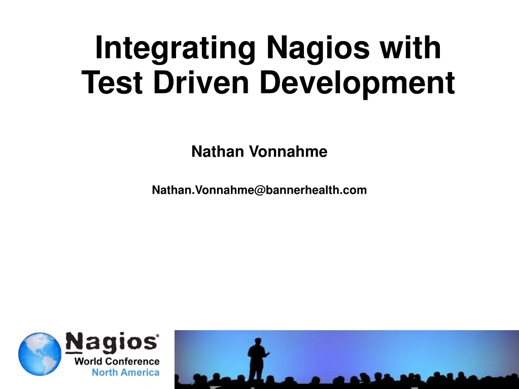 integrating nagios with test driven development