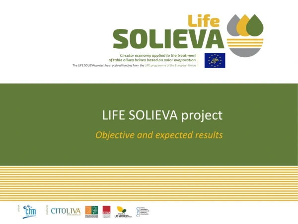 LIFE SOLIEVA project