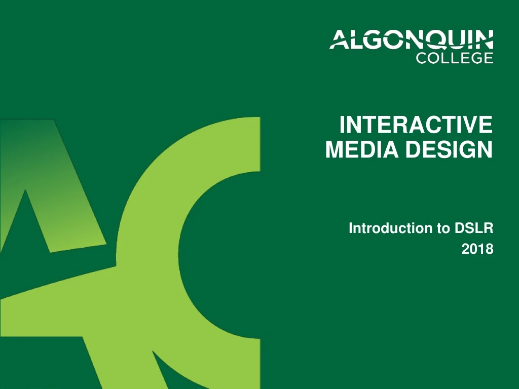 interactive media design