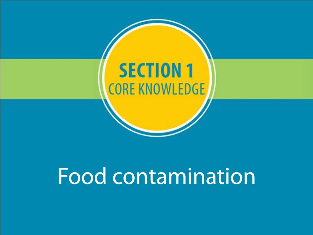 food contamination