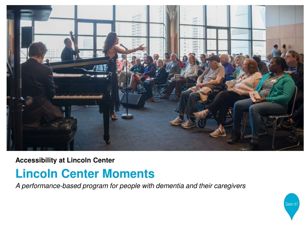 accessibility at lincoln center