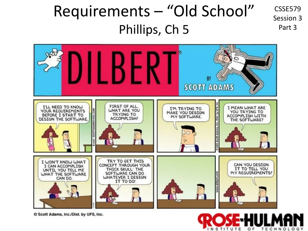 requirements old school phillips ch 5