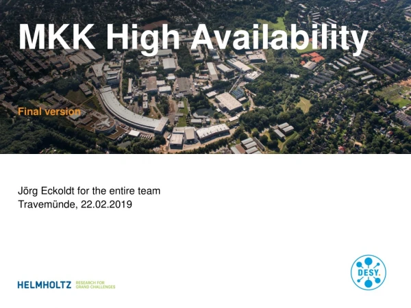 MKK High Availability