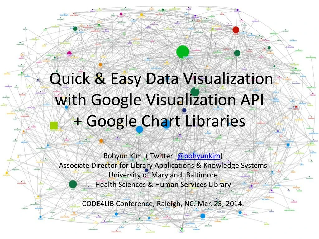 quick easy data visualization with google visualization api google chart libraries