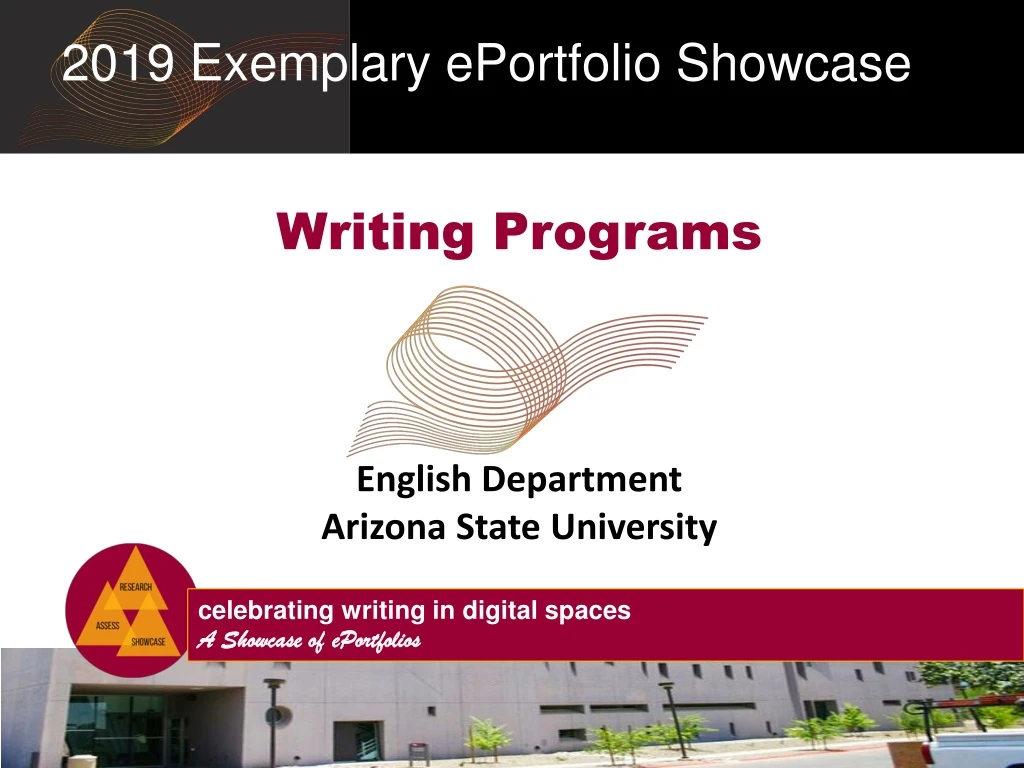 2019 exemplary eportfolio showcase