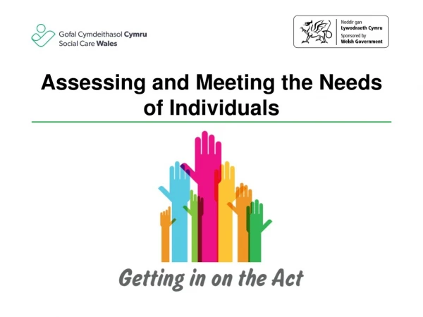 Assessing and Meeting the Needs of Individuals