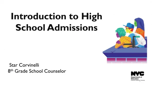 Introduction to High School Admissions