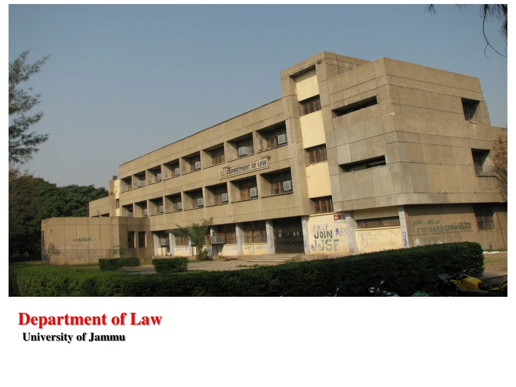 department of law