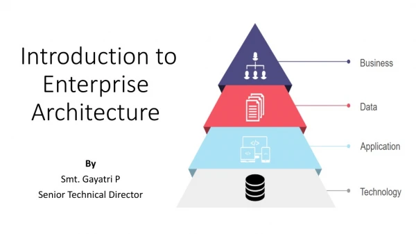 Introduction to Enterprise Architecture