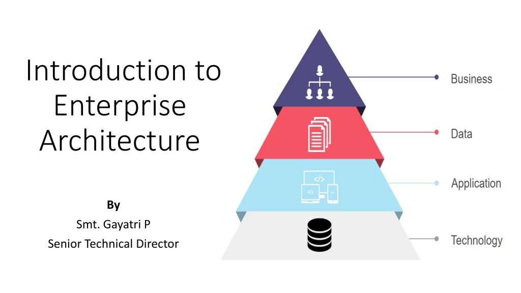 introduction to enterprise architecture